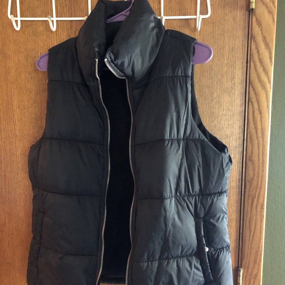 Old Navy black vest.